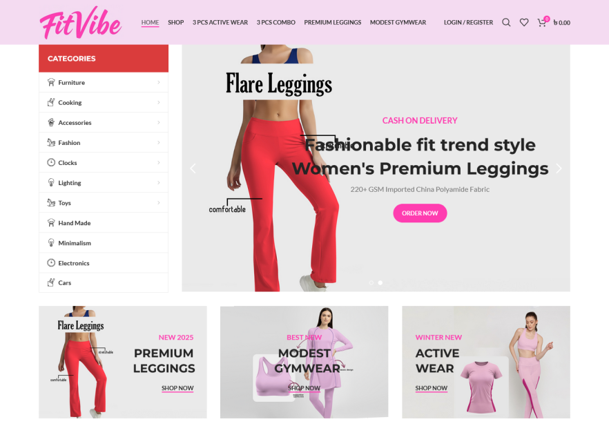 Fashion Website